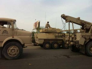 saudi forces entering Bahrain